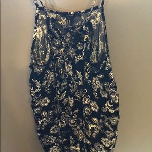 Floral print tank top